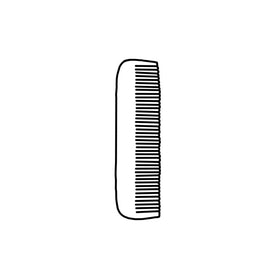Taschenkämme Horn