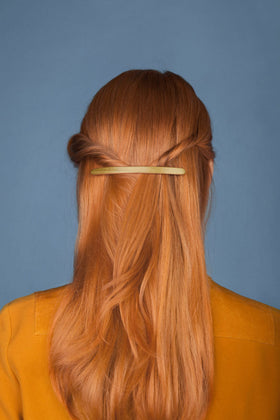 Haarspangen einfarbig bunt