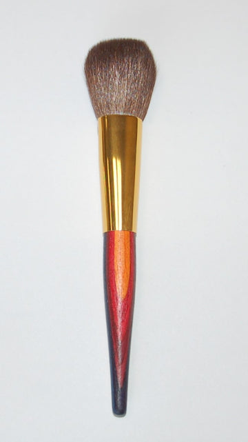 Rougepinsel, schmal, Goldzwinge, bunt, Ziegenhaar, 17cm