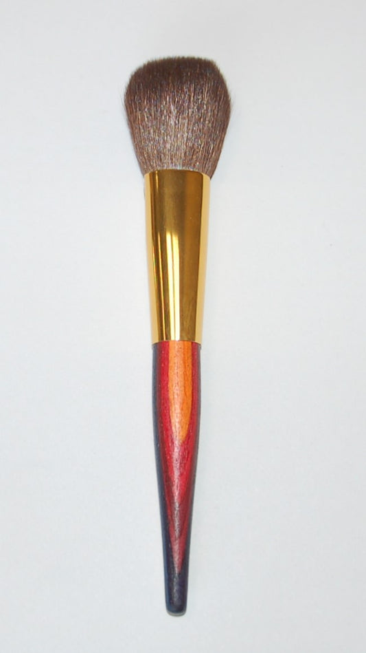 Rougepinsel, schmal, Goldzwinge, bunt, Ziegenhaar, 17cm