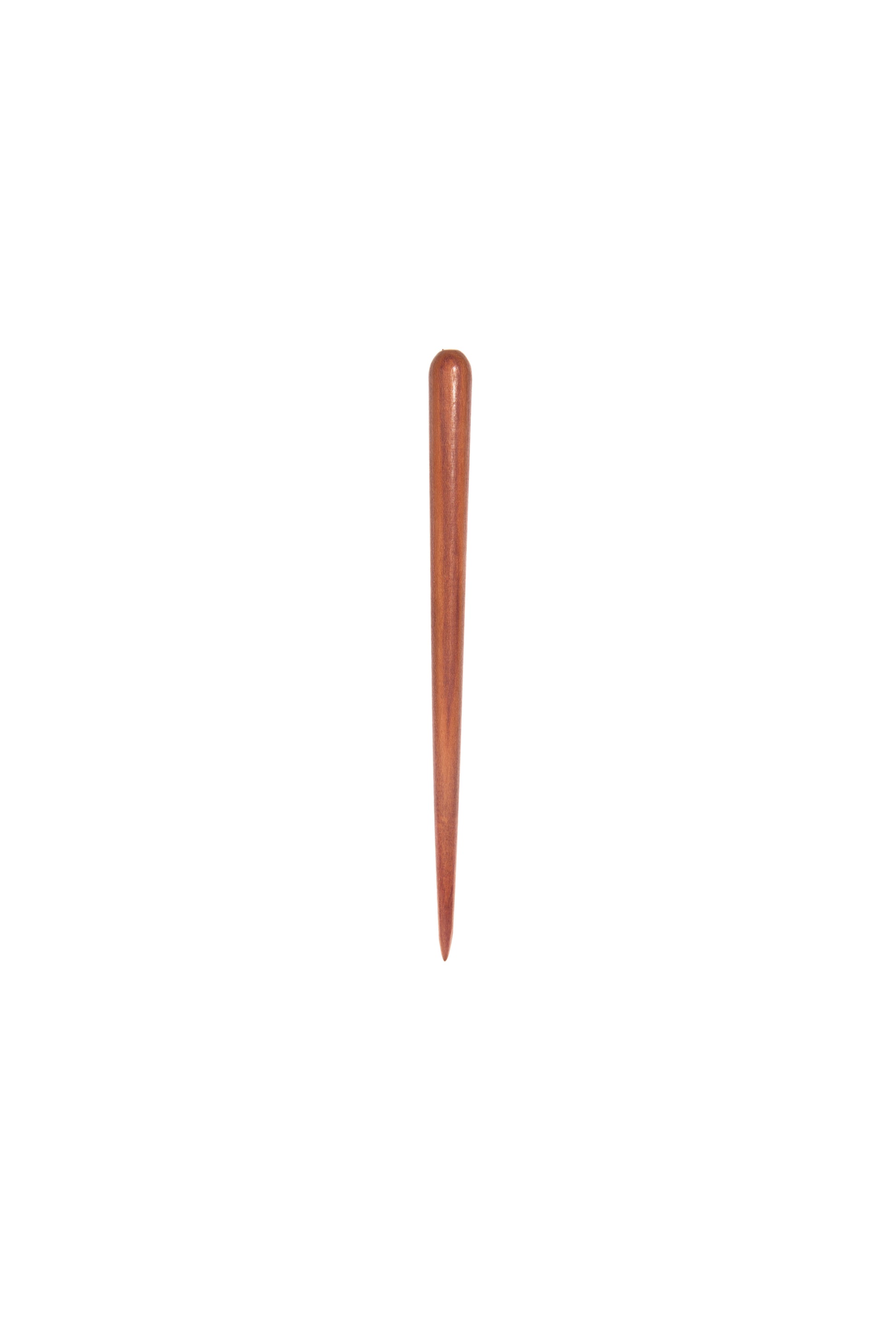 Haarstab, konisch, verschiedene Naturhölzer, ca. 14cm