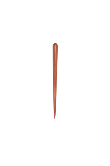 Haarstab, konisch, verschiedene Naturhölzer, ca. 14cm