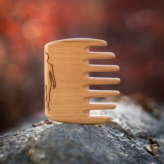 Faszien Massagekamm, Kirsche, 10.5cm