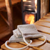 Massageband, Leinen gestrickt, GOTS zertifiziert mit Baumwollgriff, 85cm
