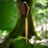 Body Ionic Brush, "Monastery Brush" with Handle, Beech, Bronze Wire with Horsehair, 45cm
