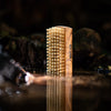 Brosse à ongles, bois d'olivier, poils de sanglier, 9,5cm