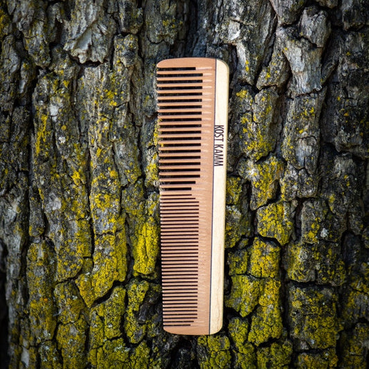 Frisierkamm, Holz, mittel-fein, 18cm