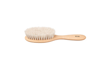 Babybürste, Buche, weiches Mähnenhaar vom Pferd, 18,5cm