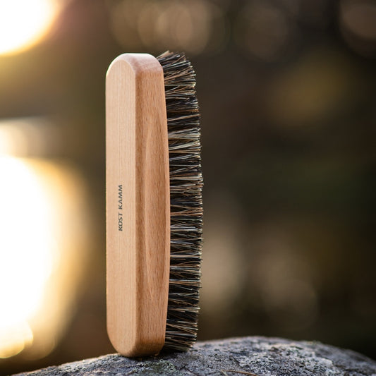 Schuh-Reinigungsbürste, Buche, Palmblattfaser/Sisal, 16.5cm