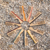 Griffkamm, Holz, bunt, breit 19cm