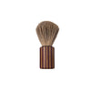 Shaving brush, cylindrical, laminated colored wood, badger hair, 9.5cm