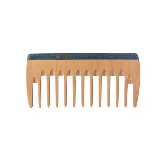 Lockenkamm, Holz, bunt, extra breit, 16cm