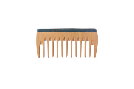 Lockenkamm, Holz, bunt, extra breit, 16cm