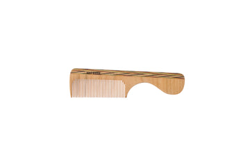 Griffkamm, Holz, bunt, fein, 16cm