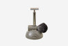 Shaving Set (615+725+Stand), colorful laminated wood, vegan synthetic hair, classic safety razor