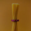 Zopfspange, halbrund, bunt eingefärbtes Schichtholz, 5cm