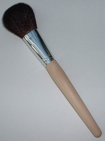 Puderpinsel, schmal, Ahorn, feinstes Ziegenhaar