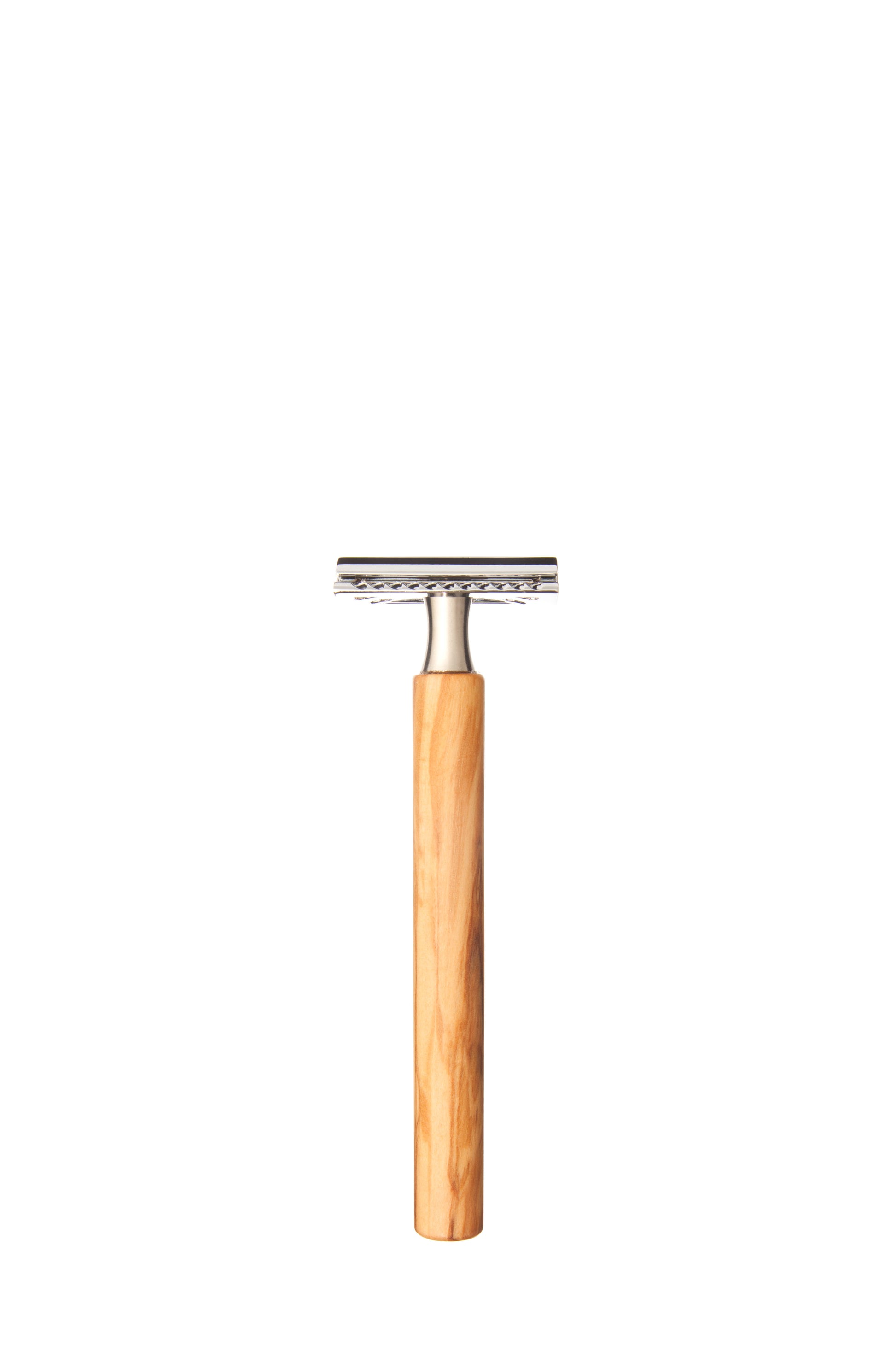 Rasierapparat, zylindrisch, Olive, klassisch, 13,5cm