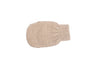 Massagehandschuh, Leinen gestrickt, GOTS zertifiziert, 22cm