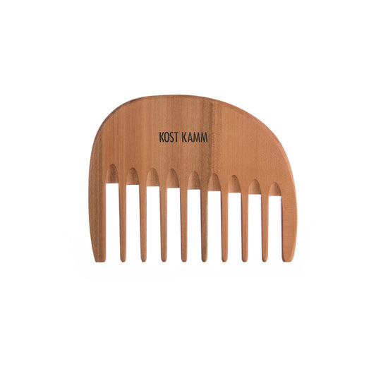 Lockenkamm, Holz, extra breit, 12cm
