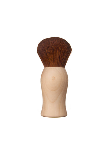 Kabuki, Ahorn, geschwungener Griff, Ziegenhaar, 13cm