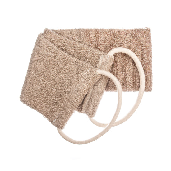 Massageband, Leinen mit Kupfer gestrickt, GOTS zertifiziert mit Baumwollgriff