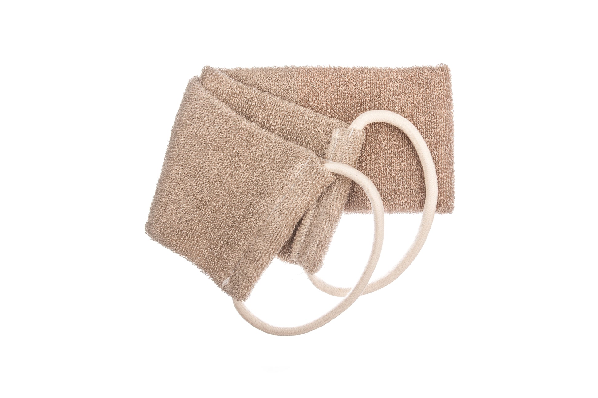 Massageband, Leinen mit Kupfer gestrickt, GOTS zertifiziert mit Baumwollgriff