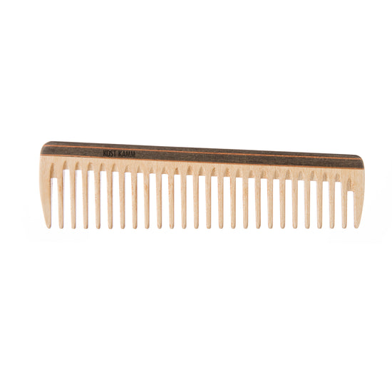 Frisierkamm, Holz, bunt, breit 19cm