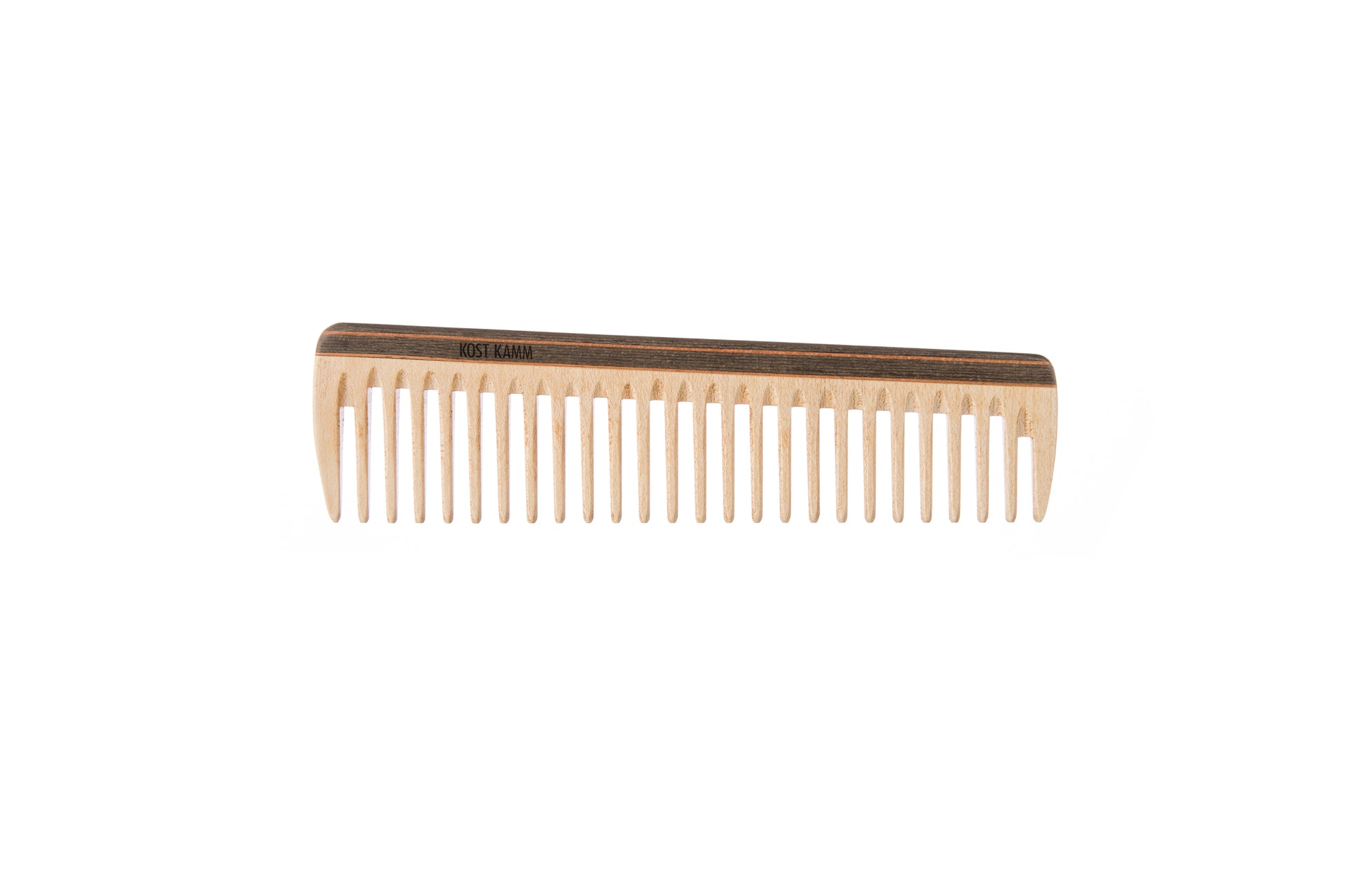 Frisierkamm, Holz, bunt, breit 19cm