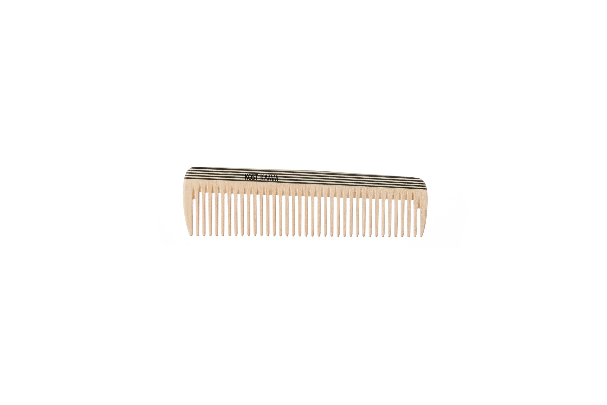 Taschenkamm, Holz, bunt, mittel, 14cm