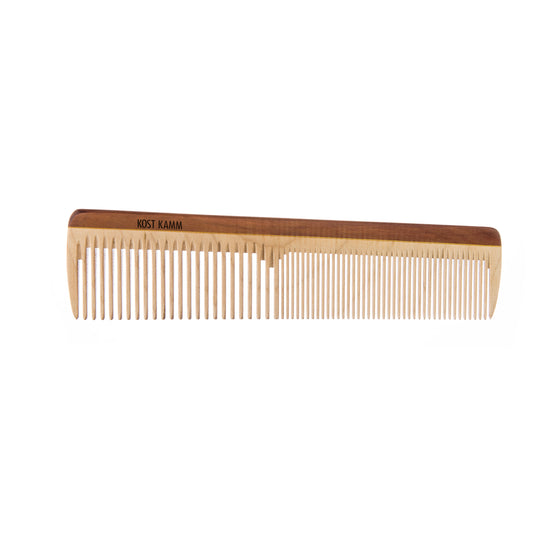 Frisierkamm, Holz, mittel-fein, 18cm