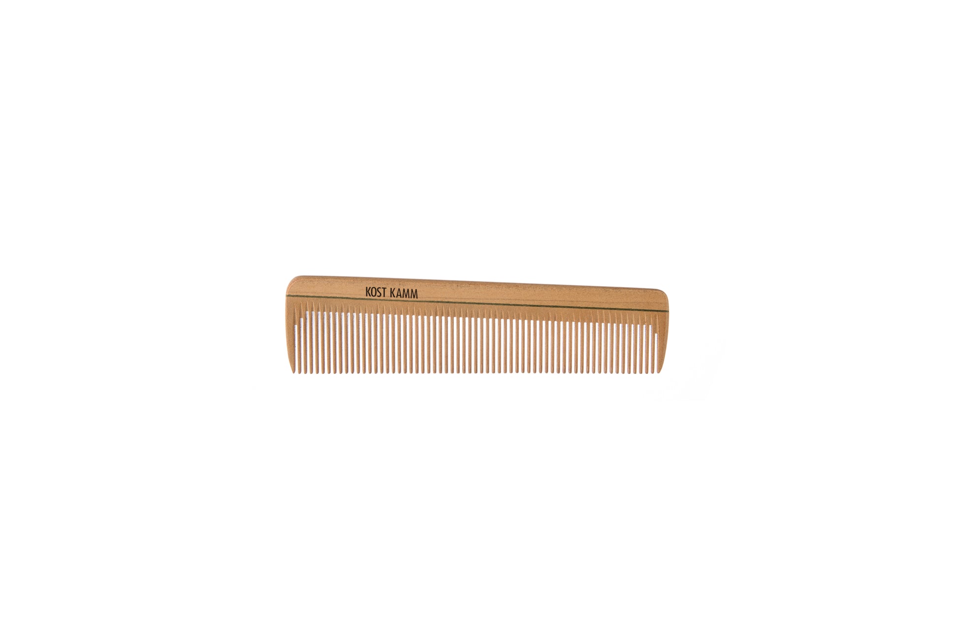 Taschenkamm, Holz, fein, 14cm