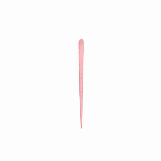 Haarstab, konisch, bunt eingefärbtes Schichtholz, ca. 19cm