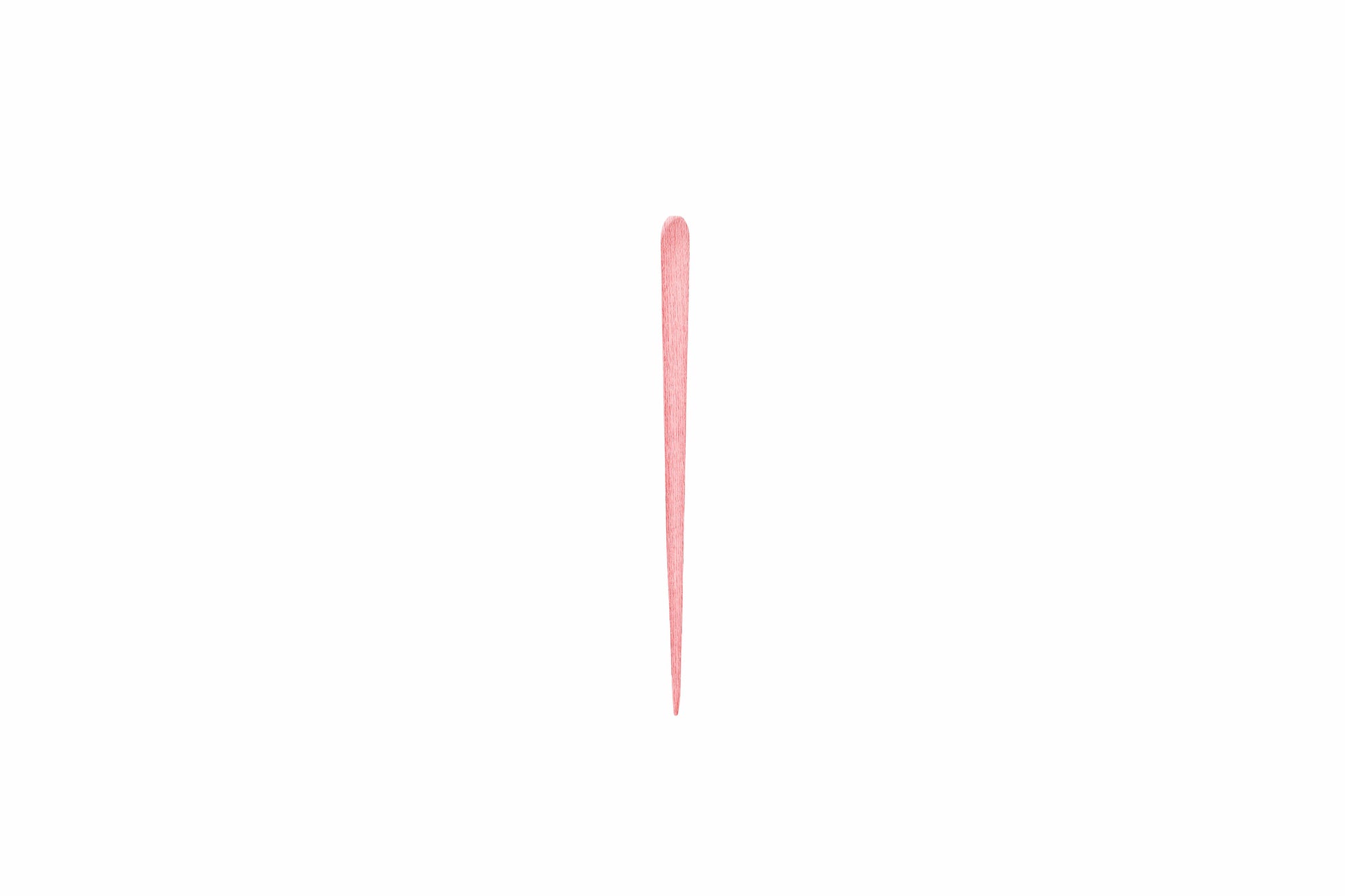 Haarstab, konisch, bunt eingefärbtes Schichtholz, ca. 19cm