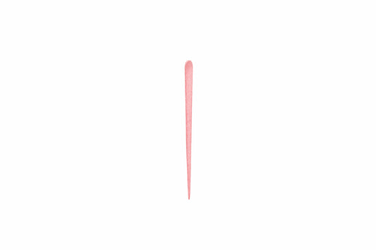 Haarstab, konisch, bunt eingefärbtes Schichtholz, ca. 19cm