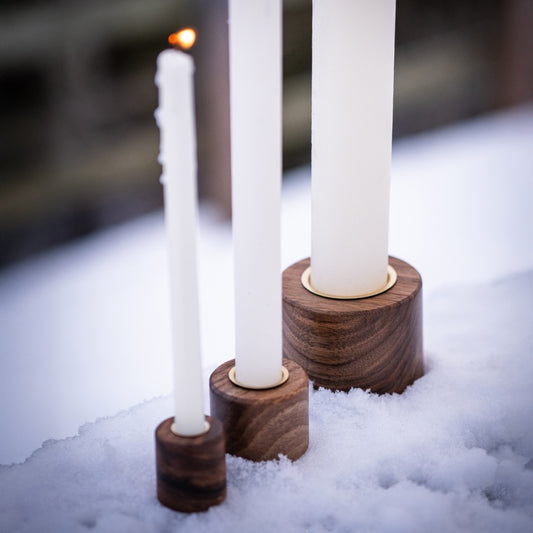Kerzenständer, Ø47mm, Innen Ø23mm, Kerzentülle Ø22mm