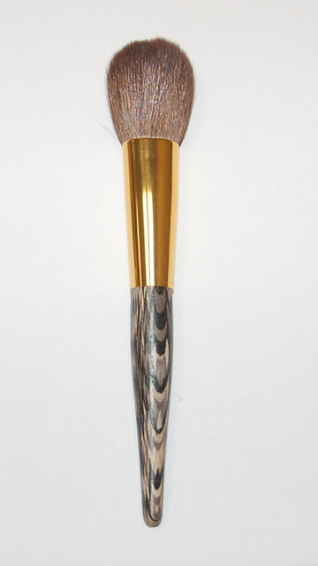 Rougepinsel, schmal, Goldzwinge, bunt, Ziegenhaar, 17cm