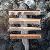 Haarschneidekamm, konisch 34/30mm, Holz, mittel-fein, 19cm