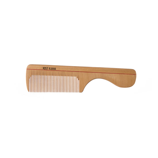 Griffkamm, Holz, fein, 16cm