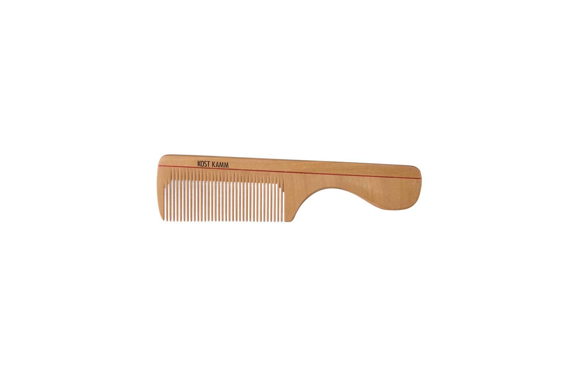 Griffkamm, Holz, fein, 16cm