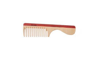 Griffkamm, Holz, bunt, breit 19cm