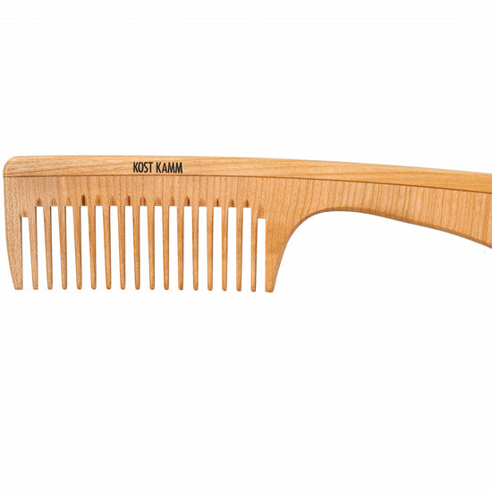 Strähnen-Griffkamm, Holz, breit, 24cm