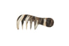 Locken-Griffkamm, Fingerbreit, Horn, 16cm