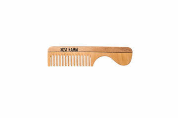 Bart-Griffkamm, Holz, fein, 12cm