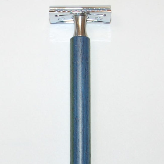Rasierapparat, abgerundet, buntes Schichtholz, klassisch, 13,5cm