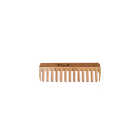 Mini-Taschenkamm, Holz, fein, 10cm