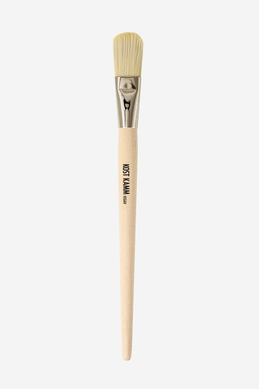 Maskenpinsel, konischer Griff, Birke, veganes Kunsthaar, Haarlänge 26mm, spitzer Kopf, 19cm