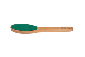 Pedikürfeile, abgewinkelter Griff, Buche, Schleifpads Körnung 100/150, 23,5cm