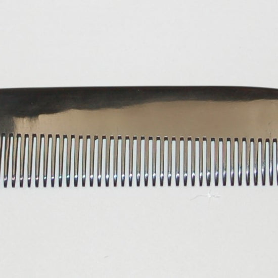 Taschenkamm, Horn, fein, 13,5cm
