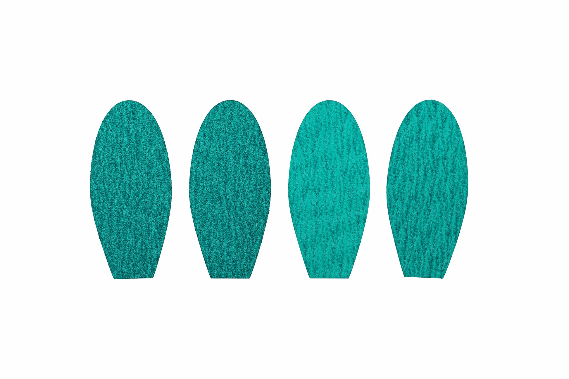 Schleifpads, 2 Sets mit Körnung 100/150, wasserfest für Pedikürfeile, 10cm